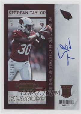 2013 Panini Contenders - [Base] - Playoff Ticket #234 - Stepfan Taylor /99
