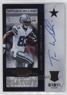 2013 Panini Contenders - [Base] - Playoff Ticket #236 - Terrance Williams /99