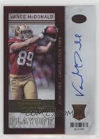 Vance McDonald #/99