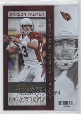 2013 Panini Contenders - [Base] - Playoff Ticket #24 - Carson Palmer /99