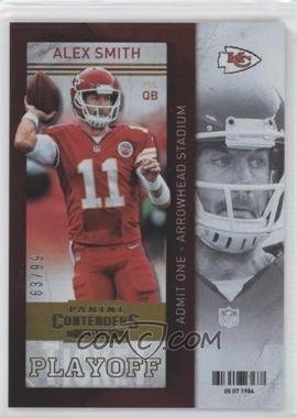 2013 Panini Contenders - [Base] - Playoff Ticket #30 - Alex Smith /99