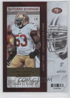 2013 Panini Contenders - [Base] - Playoff Ticket #4 - NaVorro Bowman /99