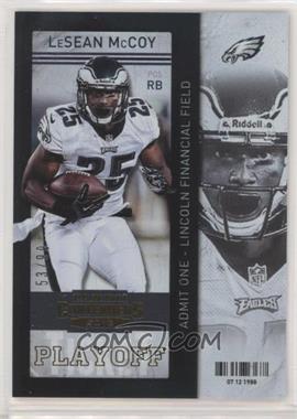 2013 Panini Contenders - [Base] - Playoff Ticket #45 - LeSean McCoy /99