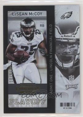 2013 Panini Contenders - [Base] - Playoff Ticket #45 - LeSean McCoy /99