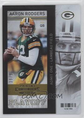 2013 Panini Contenders - [Base] - Playoff Ticket #61 - Aaron Rodgers /99