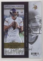 Christian Ponder #/99