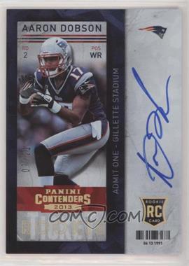 2013 Panini Contenders - [Base] - Short Print Rookies Cracked Ice #201 - Aaron Dobson /21