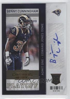 2013 Panini Contenders - [Base] - Short Print Rookies Playoff Ticket #108 - Benny Cunningham /99