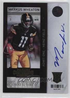 2013 Panini Contenders - [Base] - Short Print Rookies Playoff Ticket #224 - Markus Wheaton /99