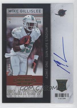 2013 Panini Contenders - [Base] - Short Print Rookies Playoff Ticket #227 - Mike Gillislee /99