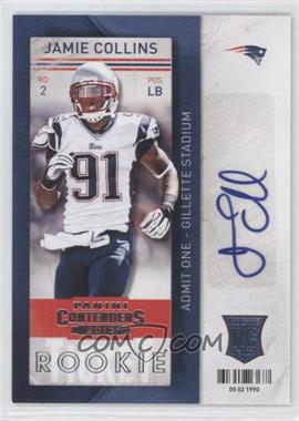 2013 Panini Contenders - [Base] - Short Print Rookies #142 - Jamie Collins