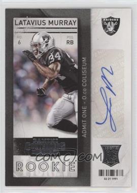 2013 Panini Contenders - [Base] - Short Print Rookies #158 - Latavius Murray