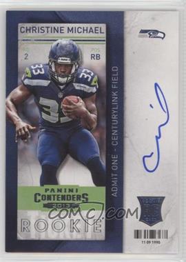 2013 Panini Contenders - [Base] - Short Print Rookies #203 - Christine Michael