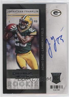 2013 Panini Contenders - [Base] - Short Print Rookies #213 - Johnathan Franklin