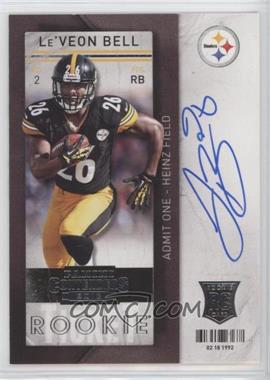 2013 Panini Contenders - [Base] - Short Print Rookies #221 - Le'Veon Bell