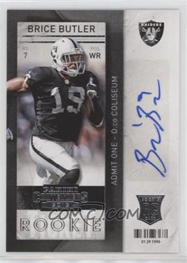 2013 Panini Contenders - [Base] #112 - Brice Butler