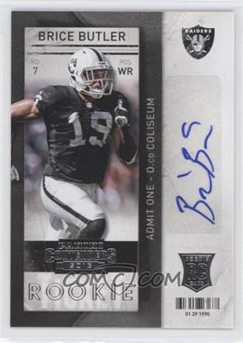 2013 Panini Contenders - [Base] #112 - Brice Butler