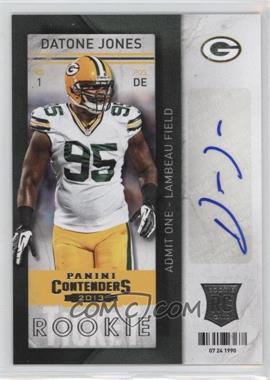 2013 Panini Contenders - [Base] #129 - Datone Jones