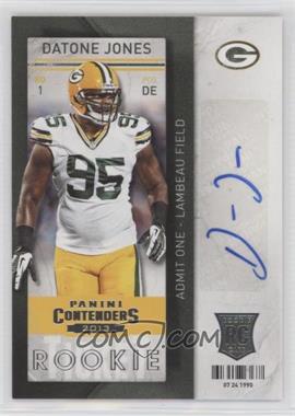 2013 Panini Contenders - [Base] #129 - Datone Jones