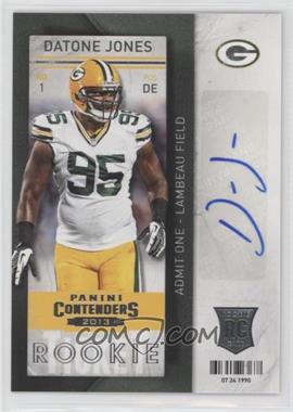 2013 Panini Contenders - [Base] #129 - Datone Jones