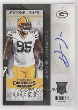 2013 Panini Contenders - [Base] #129 - Datone Jones