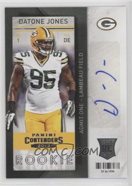 2013 Panini Contenders - [Base] #129 - Datone Jones