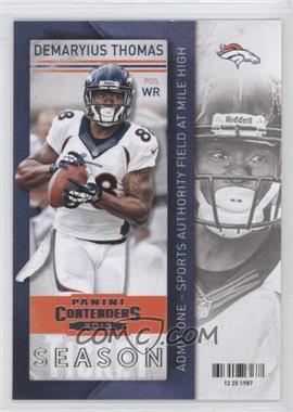 2013 Panini Contenders - [Base] #15 - Demaryius Thomas