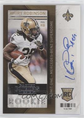 2013 Panini Contenders - [Base] #154 - Khiry Robinson