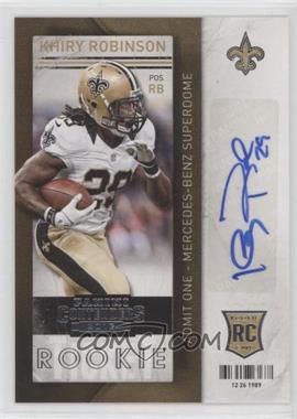 2013 Panini Contenders - [Base] #154 - Khiry Robinson