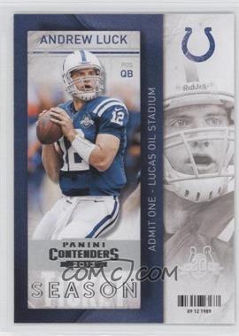 2013 Panini Contenders - [Base] #33 - Andrew Luck