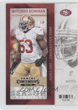 2013 Panini Contenders - [Base] #4 - NaVorro Bowman