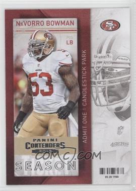 2013 Panini Contenders - [Base] #4 - NaVorro Bowman