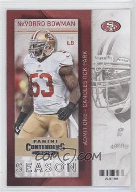 2013 Panini Contenders - [Base] #4 - NaVorro Bowman