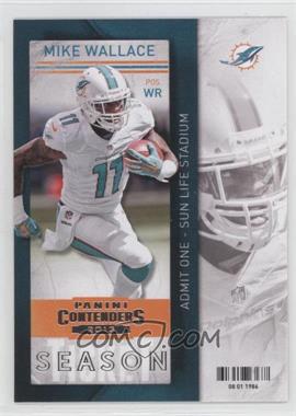 2013 Panini Contenders - [Base] #41 - Mike Wallace