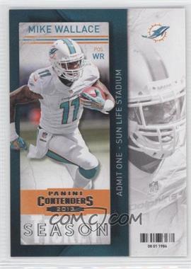 2013 Panini Contenders - [Base] #41 - Mike Wallace