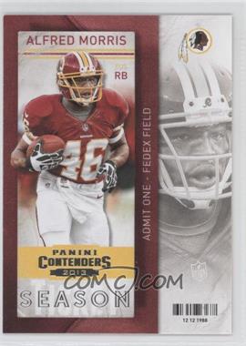 2013 Panini Contenders - [Base] #81 - Alfred Morris