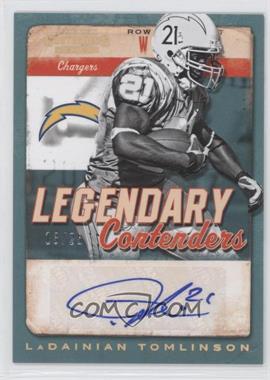 2013 Panini Contenders - Legendary Contenders Autographs #6 - LaDainian Tomlinson /25