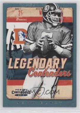 2013 Panini Contenders - Legendary Contenders #8 - John Elway