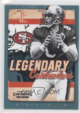 2013 Panini Contenders - Legendary Contenders #9 - Steve Young
