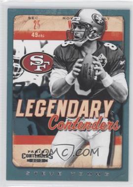 2013 Panini Contenders - Legendary Contenders #9 - Steve Young