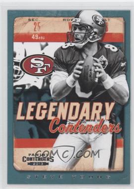 2013 Panini Contenders - Legendary Contenders #9 - Steve Young