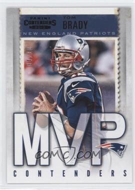 2013 Panini Contenders - MVP Contenders - Black #3 - Tom Brady /10