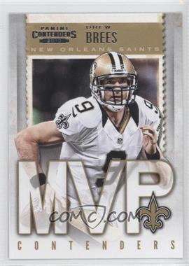 2013 Panini Contenders - MVP Contenders #4 - Drew Brees