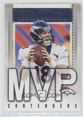 2013 Panini Contenders - MVP Contenders #5 - Peyton Manning