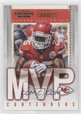 2013 Panini Contenders - MVP Contenders #6 - Jamaal Charles