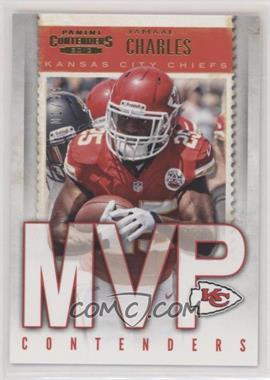 2013 Panini Contenders - MVP Contenders #6 - Jamaal Charles