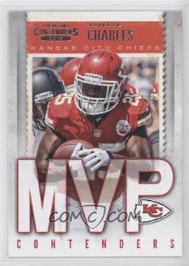 2013 Panini Contenders - MVP Contenders #6 - Jamaal Charles