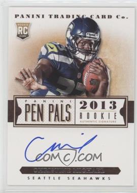 2013 Panini Contenders - Pen Pals Rookie Signatures #21 - Christine Michael