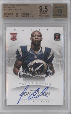 2013 Panini Contenders - Rookie Premiere #35 - Tavon Austin [BGS 9.5 GEM MINT]