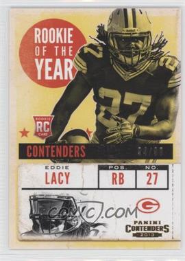 2013 Panini Contenders - Rookie of the Year Contenders - Gold #3 - Eddie Lacy /99